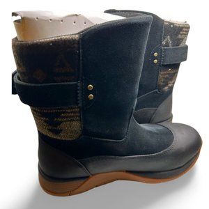 Muck Women's Boots AP2-1HRS Black Horse Blanket Size 6 Blanket Winter Boots MID